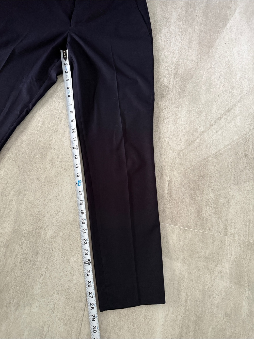 Zara Man Full Suit Navy Blue Slim Fit Jacket 38R Pants 31 Modern Tailored - Picture 11 of 13